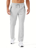Toplot Track Pants For Men || Activewear Pants || Mens Joggers || Zipper Pocket || Casual Trousers || Stretchable (Sports | Gym | Yoga) (Track-Pant-5217-Grey-36),Grey,36,B0DRCYQXKW