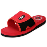 Ortho Joy Extra Soft Doctor Ortho Slippers/Comfortable Slippers For Men || Regular Wear Slippers For Men,Red-Black,8,B0BJ2HSLBL