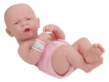JC Toys La Newborn Boutique - Realistic 14 Anatomically Correct Real Girl Baby Doll All Vinyl First Yawn Designed by Berenguer