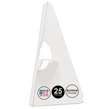 Lineco. Self Stick Easel Backs. Archival Quality, Sturdy, Fast and Easy to Use. 12 Inch Single Wing. Use for Photos, Signs, Craf