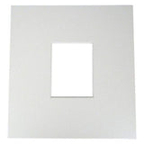 20 11x14 4ply Mat White for 4x6 Photo + Backing + Bags