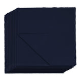 Hbxdeco 10PCS Suede Microfiber Cloths, 8inch8inch Suede Cloth Cleaning Rags, DoubleSided Cleaning Cloths for Car LCD Display, Scree