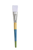 Princeton 9850ST-100 Snap Brush White Taklon Stroke, 1, White