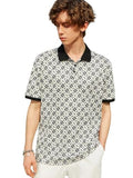 Dhruvi Trendz Mens Poly Cotton T-Shirt Regular Fit Casual (Dt-Mt-1023_White_S)