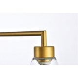 Living District Indoor Modern Home Decorative Bright Ceiling Mera 3 Lights Brass Pendant