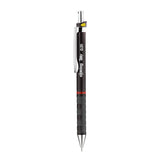 rotring Tikky Mechanical Pencil,HB 0.35mm Lead, Black Plastic Body, Triangular Barrel Pencil