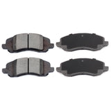 ECCPP D1285-8402 Front Ceramic Disc Brake Pad Set Fit For Chrysler 200 2011-2014,For Chrysler Sebring 2001-2005 2007-2010,For Do