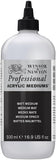 Winsor & Newton Professional Acrylic Medium, Matt Medium, 500ml (16.9oz)