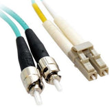 Addon 3M St To Lc Aqua Om4 Duplex Ofnr (RiserRated) Fiber Patch Cable