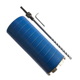 4 Diamond Dry Core Bit for Brick and Block with SDS Plus Pilot Bit Adapter, 9.5 Drilling Depth
