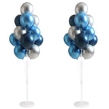 Balloon Column Kit for Floor- Set of 2,Balloon Columns with Stand, Base and Pole,Balloon Tower Backdrop Decoration for Wedding,