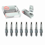 8 pc NGK V-Power Spark Plugs compatible with Jeep CJ5 5.0L V8 1972-1981