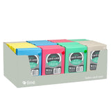 Index Card Case, 3 x 5, Assorted, Pack of 24