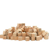 Wooden Blocks, 3/4 Inch Unfinished Wood Blocks for Crafts, Pack of 2000 Wooden Cubes, Plain Wooden Blocks for Baby Shower, Small
