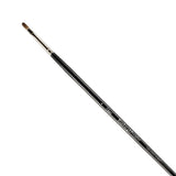 Creative Mark Hamburg Premiere Professional Oil Painting Brushes - Filbert #4 Oil Paint Brush - Handmade in Germany, Natural & S