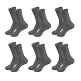 Mukhaksh (Pack Of 6 Pairs = 12 Socks Boys Cotton Lycra Running Sports Cricket Badminton Basketball Football Tennis Dark Grey Cal