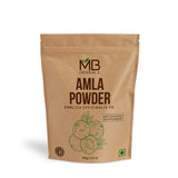 MB Herbals Seedless Amla Powder 3.5 oz / 100g | Indian Gooseberry | Non-GMO | Non-Irradiated | Raw Gluten-Free | No-Preservative