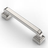 Asidrama 10 Pack 3.75 Inch(96mm) Brushed Satin Nickel Kitchen Cabinet Handles, Cabinet Pulls Kitchen Cabinet Hardware for Cupboa
