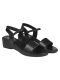 Shoetopia Women'S Block Heel Sandal (9 Uk),Black,9,B0CXJ4L79M