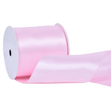 Ribest Light Pink Double Faced Satin Ribbon, 3 Inch 10 Yard Ribbon for Crafts Gift Wrapping Bows Wedding Party Decoration Bouque