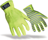 Ansell Ringers TrafficR-307 Reflective Gloves for Traffic Control, High Visibility, Green, Small