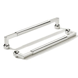 khtumeware 10-Pack 8-Inch(203mm) Polished Nickel Cabinet Pulls,Heavy-Duty Solid Handles for Kitchen Cabinets, Cupboards, Drawers