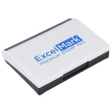 ExcelMark Ink Pad for Rubber Stamps 21/8 by 31/4 Blue