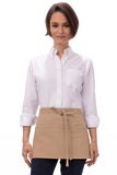 Chef Works Unisex Waitress Apron, Khaki, One Size