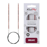 KnitPro Dreamz Fixed Circular Needles 16 (40cm) | US Size 1.5 (2.5mm)