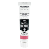 Turner Colour Works Acryl Gouache Artist Acrylic Paint - Single 20 ml Tube - Pearl Red