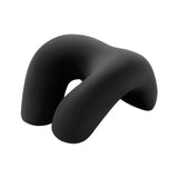 Calandis Travel Pillow Ergonomic Headrest Napping Pillow For Office Sleeping Car Black | Travel Pillows | Travel Accessories