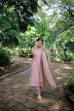 Gosriki Women'S Rayon Viscose Straight Solid Kurta With Pant & Dupatta (Skyfall Peach-Gs_L_Peach_Large),Peach,,B0F491HMZM
