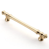 Asidrama 30 Pack 5 Inch(128mm) Brushed Brass Kitchen Cabinet Handles, Gold Cabinet Pulls Kitchen Cabinet Hardware for Cupboard D