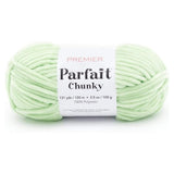 Premier Parfait Chunky Yarn, Super Bulky, Ideal for Knitting & Crocheting, Chenille, Key Lime, 3.5 oz, 131 Yards