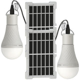 Portable Solar Light Bulbs with Auto On Off Mode for Indoor Home and Chieken Coop, Solar LED Bulb Lights for Camping Tent Emerge