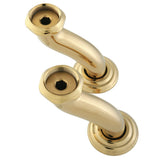 Kingston Brass CCU402 Vintage New S Shape Swing Arms for CC409T2 Series, 4-3/8-Inch, Polished Brass