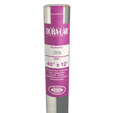 Grafix Dura-Lar 0.005 Film Ultra Clear Glossy 40 X12 Material Mylar/Acetate Alternative For Blank Stencils And Templates Protection Transparencies Windows Arts And Crafts Roll -Like New