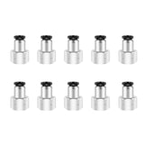 CEKER 3/8 Od x 1/2 NPT Female Push to Connect Fittings, 10 Packs