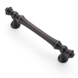 Asidrama 6 Pack 3.75 Inch(96mm) Oil-Rubbed Bronze Kitchen Cabinet Handles, Cabinet Pulls Kitchen Cabinet Hardware for Cupboard D