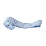 TRENDYNEST Segmented Resistance Loop Band SoftFeel Flat Resistance Band Woven Training Loop Strap Even Edges, Light Blue, 8Lev
