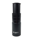 PLATT Bike Fork Stem Extender Aluminum Alloy MTB Bicycle Stem Raiser Handlebar Riser Fit for 1 1/8 Threadless Steerer Tubes,Blac