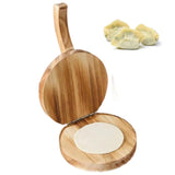 Wooden Tortilla Press - Wooden Dumpling Maker for Making Tortillas Dumpling Wrappers and Flatbreads - Easy to Use Manual Kitchen