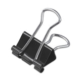 Universal 10200VP3 Small Binder Clips, 3/8Inch Capacity, 3/4Inch Wide, Black, 36/Pack