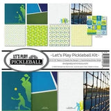 Reminisce LetS Play Pickleball Scrapbook Collection Kit