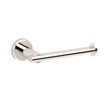 Gatco 5473 Locke Single Post Toilet Paper Holder, Polished Nickel