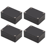 Junction Box, Zulkit Project Box IP65 Waterproof Outdoor Box ABS Plastic Electrical Boxes Electronic Enclosure Black 3.27 x 2.28