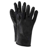 Honeywell North by Honeywell B131R/9 Smooth Finish Glove, Rough, Butyl, 9, Black