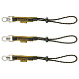 DEWALT Elastic Tool Attachment with Swiveling DRing. 3 Pack, 15 lb. Capacity
