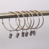 Benix Window Curtain Clips Rings, Heavy Duty Clamps Catcher, Door Panel Shower Curtain Rings Hook
