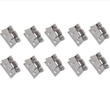 RZDEAL 10pcs Small Spring Iron Hinges Push and Pull Two-Way Hardwares for Furniture Case Box(DIY)